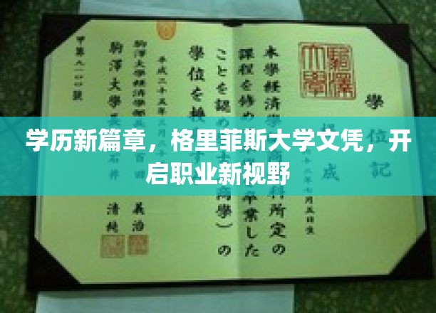格里菲斯大学文凭引领，探索无界职场新航程